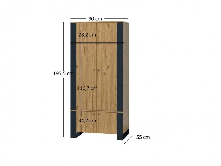 Wood SZ4D arany kraft tölgy