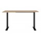 Space office BIU/140/90/A/L balos sarok matt fekete/ artisan tölgy Space office BIU/140/90/A/L balos sarok matt fekete/ artisan tölgy