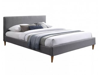 Acoma 160*200 franciaágy szürke/ tölgy Tap. 23