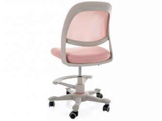 Q-027 irodaszék rózsaszín