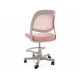 Q-027 irodaszék rózsaszín