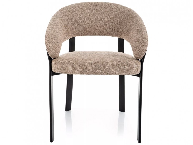 Nagoja étkezőszék fekete láb bézs Tap. 253