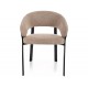 Nagoja étkezőszék fekete láb bézs Tap. 253