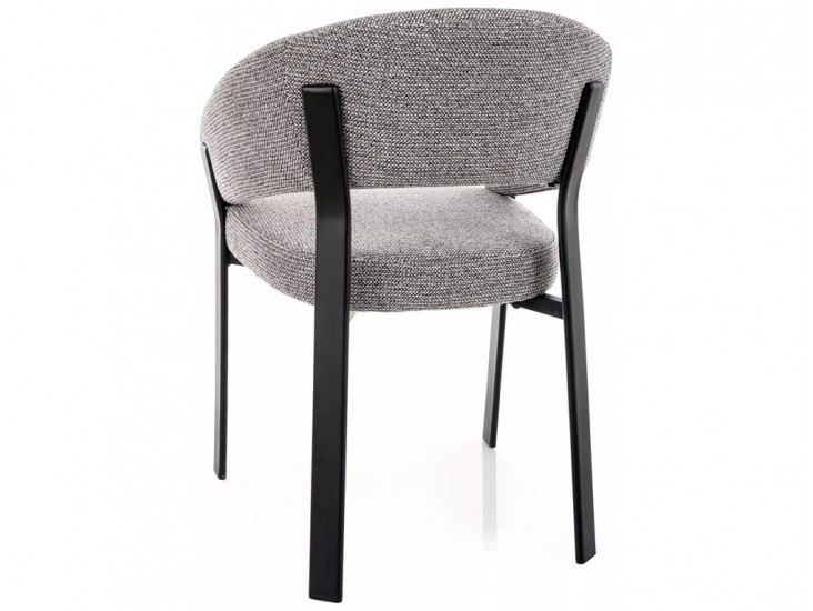 Nagoja étkezőszék fekete láb szürke Tap. 254