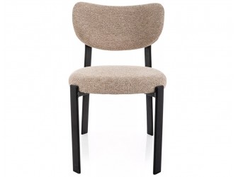 RIN étkezőszék fekete láb bézs Tap. 253