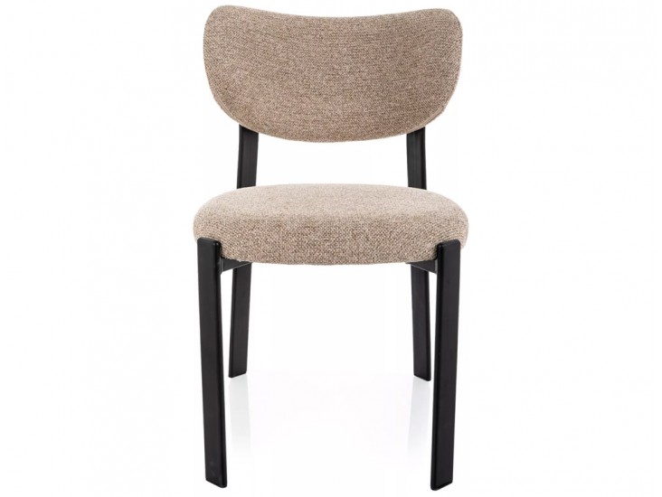 RIN étkezőszék fekete láb bézs Tap. 253