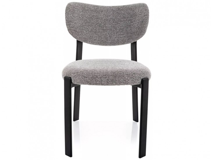 RIN étkezőszék fekete láb szürke Tap. 254