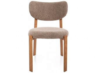 RIN D étkezőszék tölgy láb Cappuccino Tap. 256