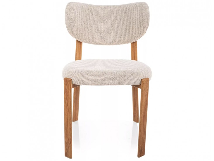 RIN D étkezőszék tölgy láb világos bézs Tap. 255