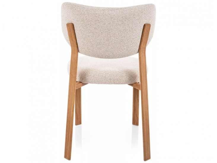 RIN D étkezőszék tölgy láb világos bézs Tap. 255