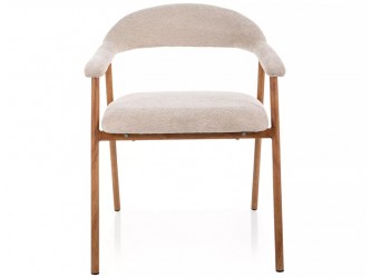 Lagos D Raven étkezőszék tölgy láb bézs 24