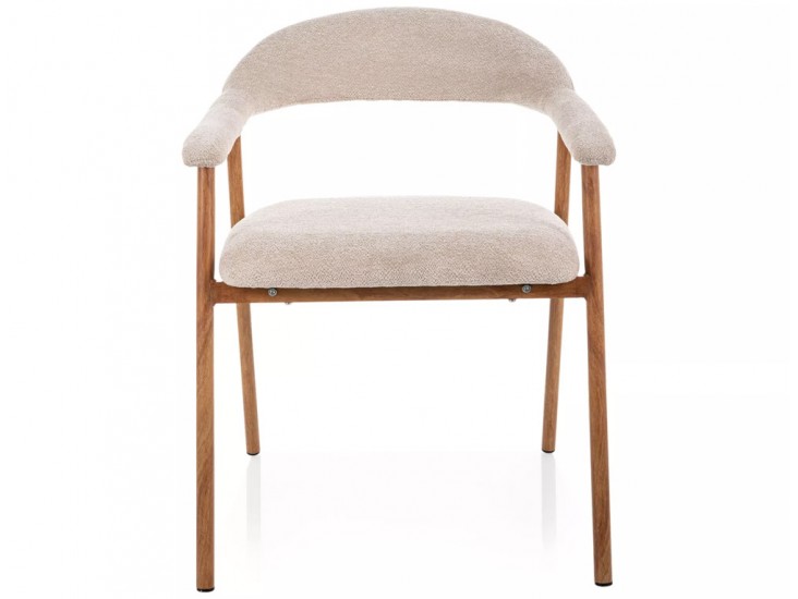 Lagos D Raven étkezőszék tölgy láb bézs 24