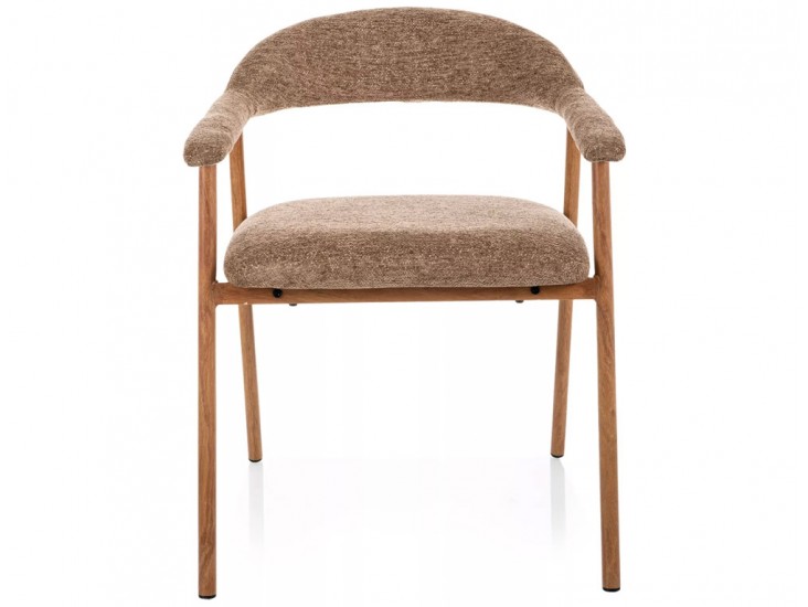 Lagos D Raven étkezőszék tölgy láb Latte 34