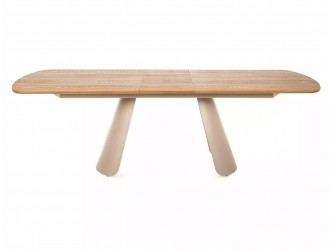 Canon 200(240)*100 bővíthető étkező asztal tölgy/ kasmír