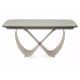 Infinity Ceramic 160(240)*95 bővíthető étkező asztal travertin bézs/ kasmír