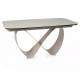 Infinity Ceramic 160(240)*95 bővíthető étkező asztal travertin bézs/ kasmír