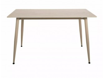 Rion 130*70 étkező asztal kasmír láb travertin