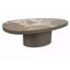 Gusto A Ceramic 118*73 asztalka Patagonia barna/ réz