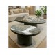 Gusto A Ceramic 118*73 asztalka Patagonia barna/ réz