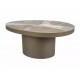 Gusto B Ceramic 98*73 asztalka Patagonia barna/ réz