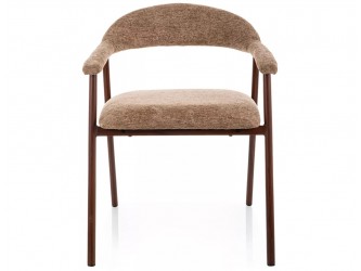 Lagos D Raven étkezőszék dió láb Latte 34