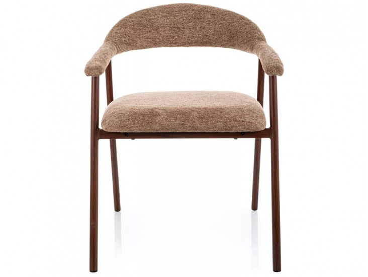 Lagos D Raven étkezőszék dió láb Latte 34