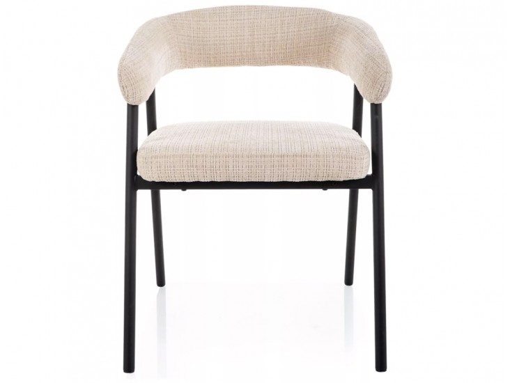 Katana étkező szék fekete láb/ bézs TAP.257