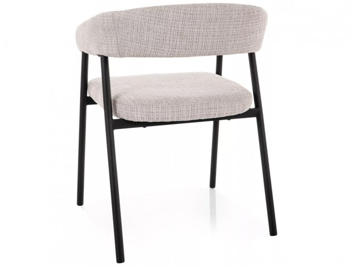 Katana étkező szék fekete láb/ szürke TAP.258