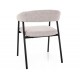 Katana étkező szék fekete láb/ szürke TAP.258