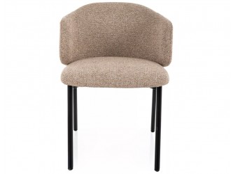 Osaka étkezőszék fekete láb bézs Tap. 253