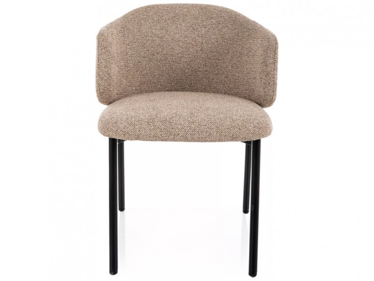 Osaka étkezőszék fekete láb bézs Tap. 253