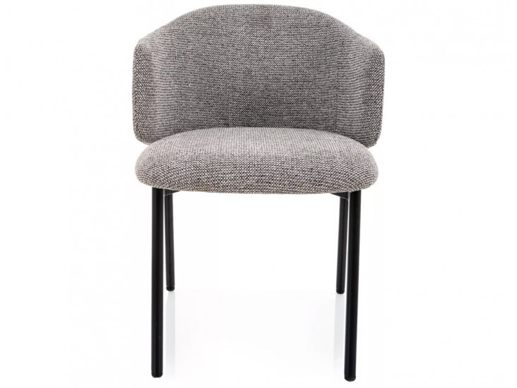 Osaka étkezőszék fekete láb szürke Tap. 254