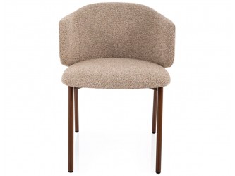 Osaka D étkezőszék dió láb bézs Tap. 253