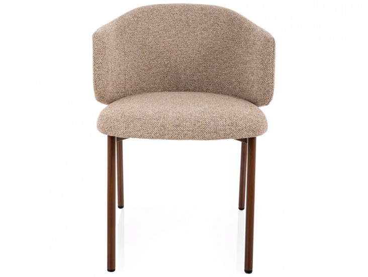 Osaka D étkezőszék dió láb bézs Tap. 253