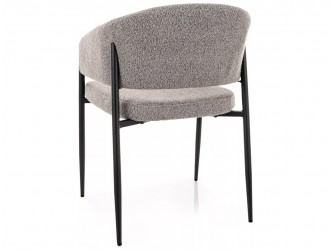 Akita étkezőszék fekete láb szürke Tap. 232