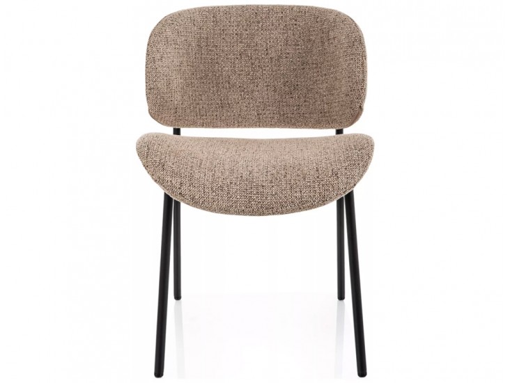 Kiso Noelle étkező szék fekete láb/ sötét bézs 33
