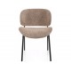 Kiso Noelle étkező szék fekete láb/ sötét bézs 33