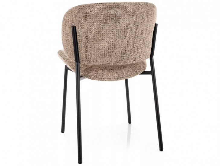 Kiso Noelle étkező szék fekete láb/ sötét bézs 33