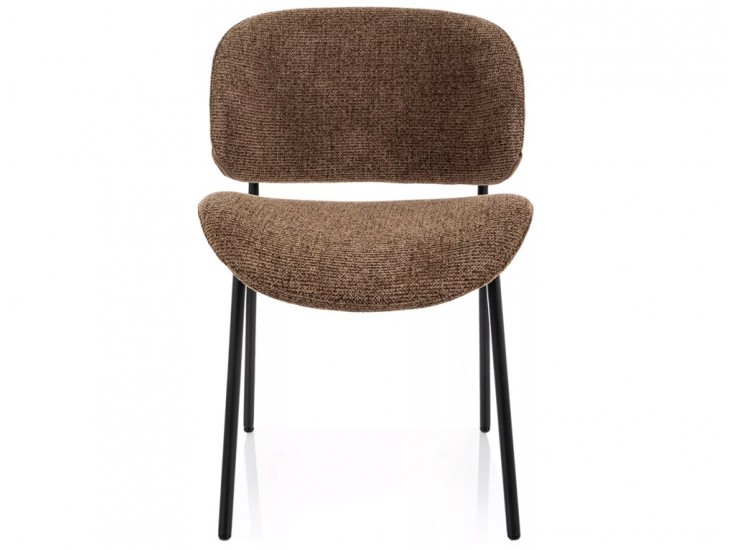 Kiso Noelle étkező szék fekete láb/ capuccino 45