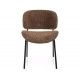 Kiso Noelle étkező szék fekete láb/ capuccino 45