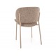 Kiso Noelle étkező szék kasmír láb/ sötét bézs 33