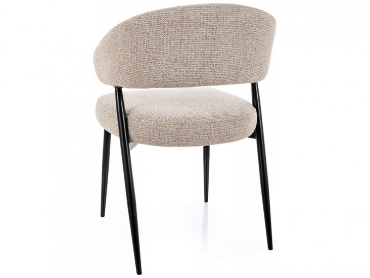 Lucio Noelle étkező szék fekete láb/ bézs 30