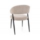 Lucio Noelle étkező szék fekete láb/ bézs 30
