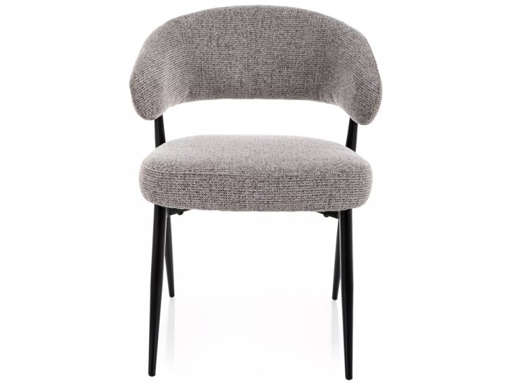 Lucio Noelle étkező szék fekete láb/ szürke 09