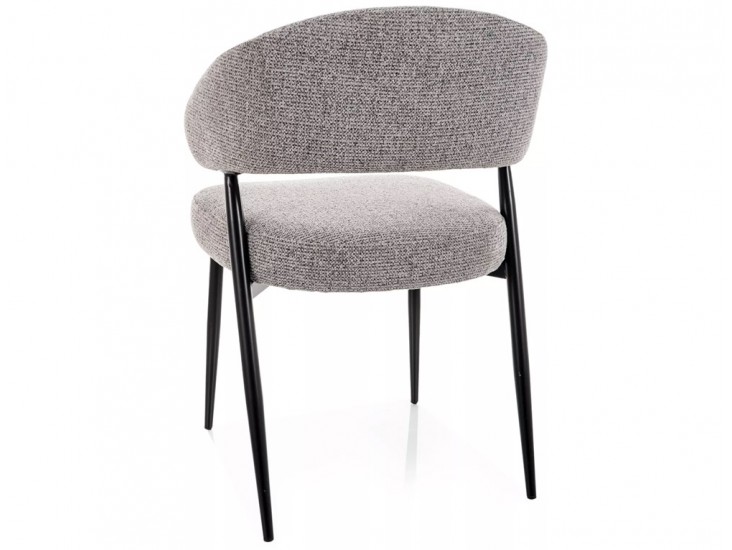 Lucio Noelle étkező szék fekete láb/ szürke 09