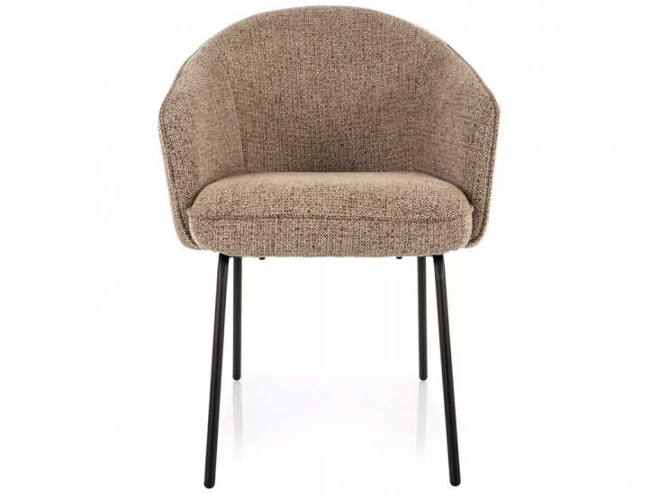 Nao Noelle étkező szék fekete láb/ sötét bézs 33