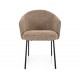 Nao Noelle étkező szék fekete láb/ sötét bézs 33