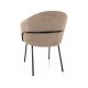 Nao Noelle étkező szék fekete láb/ sötét bézs 33