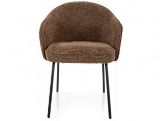 Nao Noelle étkező szék fekete láb/ capuccino 45