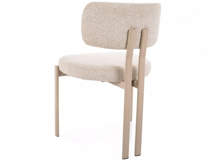 Misaki étkezőszék kasmír láb világos bézs Tap. 255